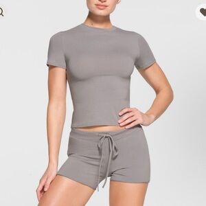 skims cotton jersey shirt